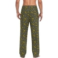 thumbnail image 2 of FREEAMG Racoons Family Pattern Men's Pajama Pants Sleepwear Lounge Pajama Bottoms, 2 of 7