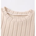 thumbnail image 5 of Fdqin Girls 6 Pieces Knited Shorts Set Casual Short Sleeve Tee Tops and Shorts Summer Outfits 11-12Y, 5 of 10