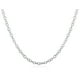 thumbnail image 1 of EeaseMX Collar de cadena de plata de ley para hombre de moda, 1 of 7