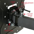 thumbnail image 4 of VideoSecu Full Motion TV Wall Mount for 28-55" Sony Bravia LG Toshiba Vizio Sharp AQUOS Phillips JVC Insignia Seiki LCD LED HDTV Tilt Swivel W2F, 4 of 4