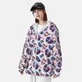 thumbnail image 3 of Lsque record rock music Skull UPF 50+ Lightweight Sun Protection Men's Women's Long Sleeve Shirt, Hoodie Performance -X-Large, 3 of 9