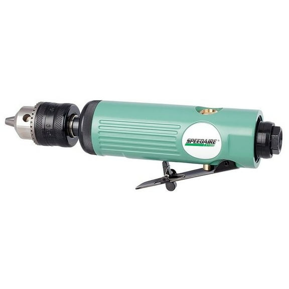 Speedaire Air Drill,Key,3/8 In,22,000 RPM,16 CFM 21AA78