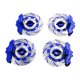thumbnail image 1 of Disco de freno de rueda de aleación de 4 piezas apto para camión de Azul Zulema Disco de freno de rueda, 1 of 6