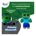 thumbnail image 4 of Peluche Articulado Ruz Minecraft (Zombie 30 cm Verde), 4 of 4