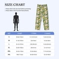 thumbnail image 4 of Wukai Happy Easter Mens PJ Pajama Pants|Sleepwear Plaid PJs with Pockets|Men's Lightweight Open-Hem Lounge Pants-Large, 4 of 6
