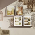thumbnail image 3 of 11x14 Collage Picture Frame, Displays 5Pcs 4x6 Pictures with Mat or 1Pcs 11x14 for Wall Mounting, Picture Frames Collage Wall Decor, 3 of 8