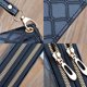 thumbnail image 3 of Laklulu Cartera con doble cremallera, cartera de doble capa de gran capacidad, 3 of 5