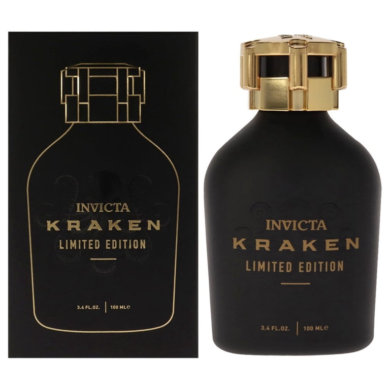 Limited Edition Kraken by Invicta Men's EDP Spray - 3.4 oz, Floral