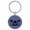 Purple, variant on Beach Chairs Palm Trees Pink Laser Engraved Leatherette Keychain Backpack Pull - 1.5 x 3 Inches