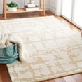 thumbnail image 2 of SAFAVIEH Martha Stewart Distressed Area Rug, Gold/Ivory, 4' x 6', 2 of 8