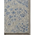 thumbnail image 2 of FH Home Outdoor Rug - Waterproof Easy to Clean Stain Resistant - Patio Indoor Outdoor Porch Deck Balcony Entryway - Ombre Modern - Granada - Blue - 7ft 8in x 9ft 8in, 2 of 4