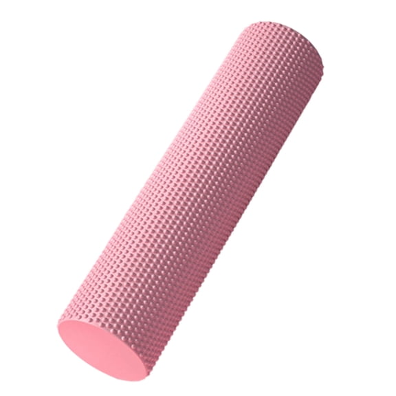 17.8 Inch EVA Foam Roller for Deep Muscle Recovery and Full Body Massage Pink