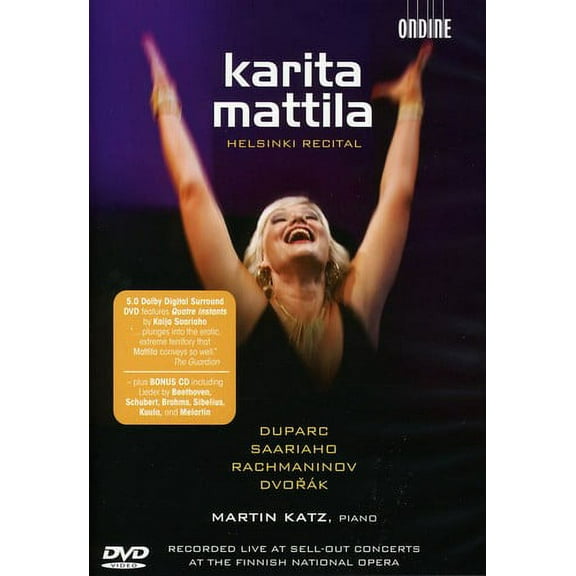 Helsinki Recital (DVD), Ondine, Music & Performance