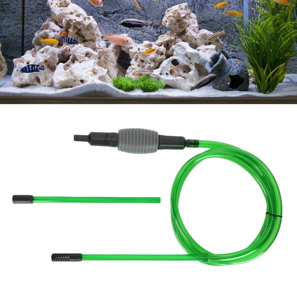 Rdeghly Aquarium Water Changer Portable Vacuum Water Changer Lightweight Professional Siphon Water Changer With Straight Pipe For Fish Tank For Aquarium Walmart
