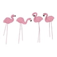 thumbnail image 3 of Petite Statue de Flamant Rose 4 Pcs, Décoration de Jardin, 3 of 5