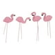 thumbnail image 5 of Estatua del Patio de Flamingo, Colores Brillantes Lindos Regalos de Flamingo 4 PCS Material Hermoso, 5 of 7