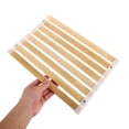 thumbnail image 6 of SWETRACE 1Pcs Beige Bamboo Bath Mat for Sauna and Bathroom 12.2x9.1x1in, 6 of 9
