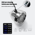 thumbnail image 7 of Bike Headlight, USB Rechargeable Retro LED Front Light for Mountain Bicycles High Brightness Cycling Equipment Safety Night Riding Accessory Durable Construction, 7 of 7