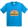 thumbnail image 3 of Inktastic Cute Kawaii Hamburger Youth T-Shirt, 3 of 5