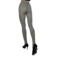 thumbnail image 3 of MeMoi Women's Priority Rib Grey Opaque Tights - Womens - Female, Q1/Q2, Gargoyle Gray, 3 of 6