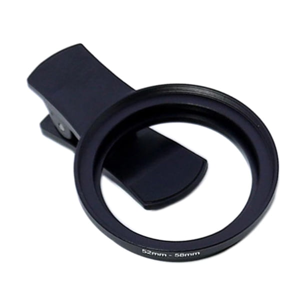 Soporte de clip para lente de teléfono,Clip portátil en externo,Estable,Clip de filtro de accesorio para lentes para la mayoría de los , 5.8 cm 58 cm Hugo clip de lente de teléfono