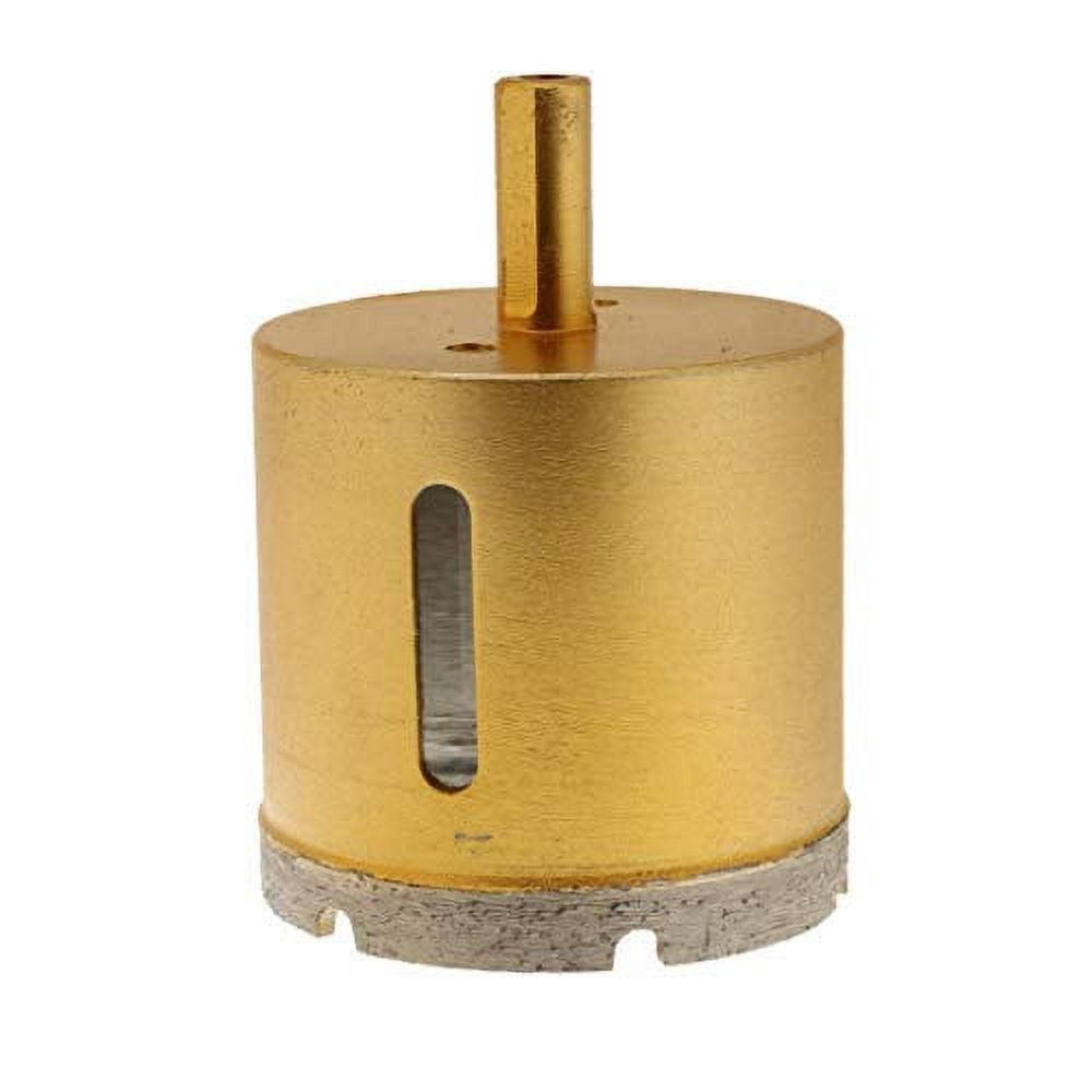 DRILAX  2.5 inch Diamond Core Hole Saw Drill Bit Heavy-Duty for Brick Stucco Concrete Masonry