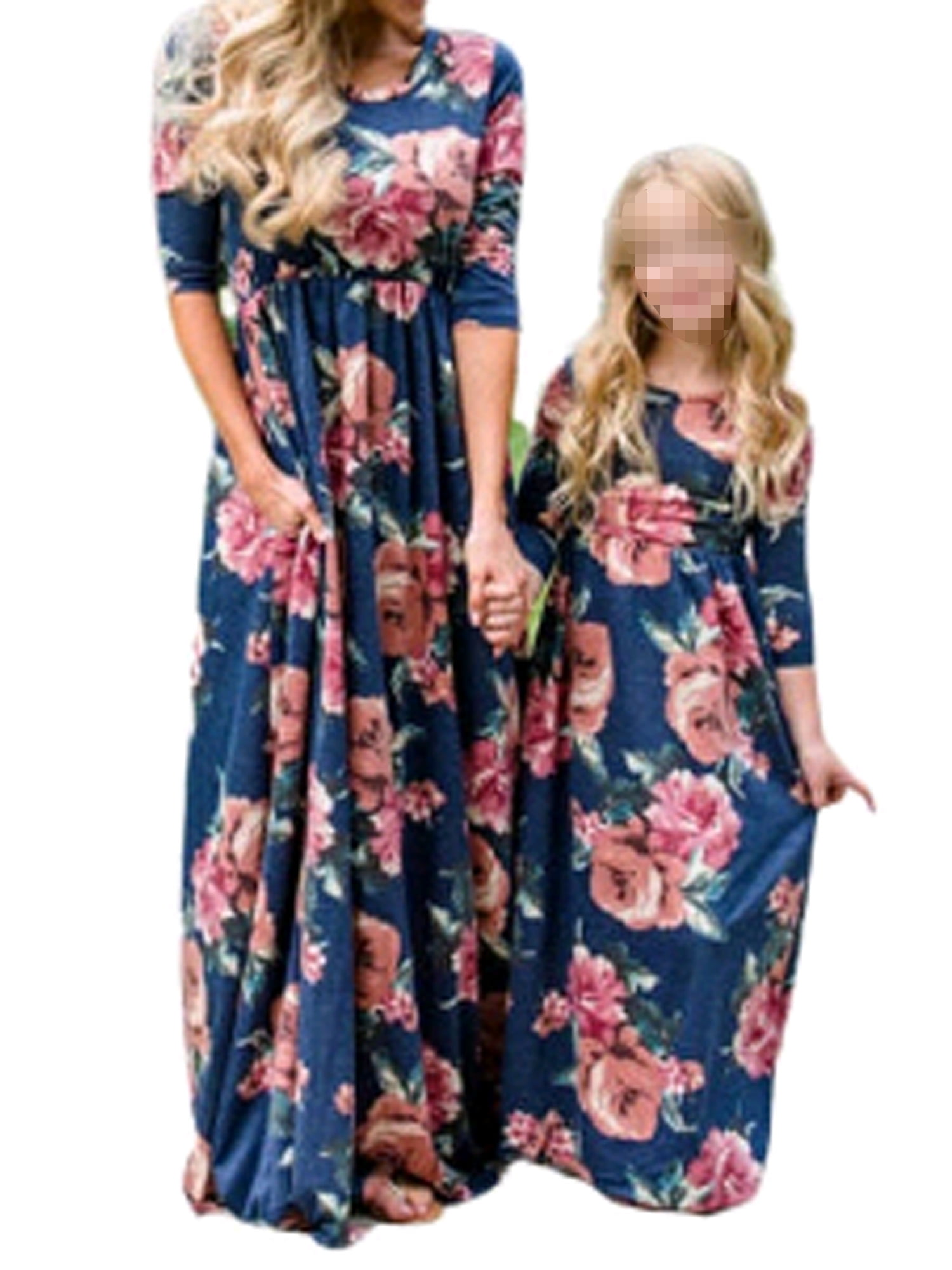 mother and daughter maxi dresses