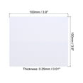 thumbnail image 2 of Uxcell Table Name Place Cards,25 Pack Favor Decor Foldable Blank Card, White, 2 of 5
