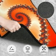 thumbnail image 3 of Balery Orange Rotating Juego de 4 Alfombrillas para Auto, Revestimientos de Caucho Resistente, Diseño Antideslizante, 3 of 7