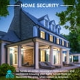 thumbnail image 6 of Luxrite A19 LED Dusk to Dawn Motion Sensor Security Light Bulb 3000K Soft White 800 Lumens UL Listed E26 4-Pack, 6 of 7
