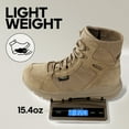 thumbnail image 3 of NORTIV 8 Men's Lightweight Military Tactical Work Boots Outdoor Motorcycle Combat Boots, 3 of 9
