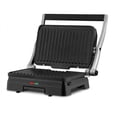thumbnail image 2 of Cuisinart Electric Griddler 3-in-1 Grill and Panini Press with Large Double Cooking Surface, Dishwasher Safe Plates with Adjustable Front Feet, 2 of 4