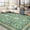 Grass Green, variant on Nanan, 8x10 Washable Area Rug for High Traffic Areas, Non-Slip Stain Resistant Low-Pile Indoor Mat for Living Room Bedroom Dining Room,Grass Green