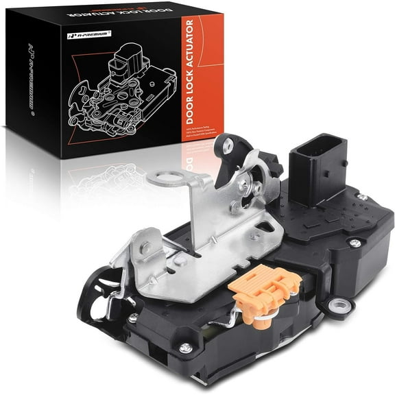 A-Premium Door Latch Lock Actuator Compatible with Cadillac Vehicles - CTS 2009-2014 Sedan, CTS 2010-2014 Wagon, Without Passive Entry - Front Left Driver Side, Replace# 22741951, 25876534