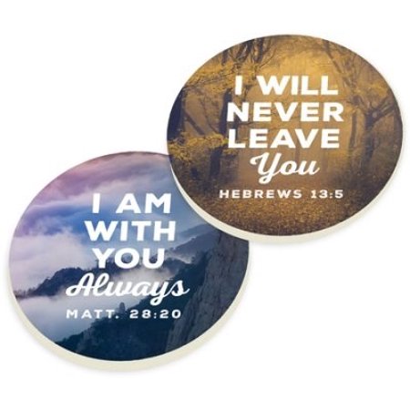 

Car Coaster Set-I Am With You (Nature) (Set Of 2)