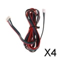 thumbnail image 1 of Paquete de 3-4 cables conductores de cable extendido para motor de impresora 3D de 1,5 m 4 piezas, 1 of 6