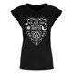thumbnail image 1 of Grindstore - Camiseta We Are The Weirdos Mister Ouija para Mujer (Negro), 1 of 3