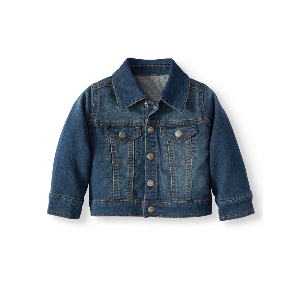 Wonder Nation Baby Boys' Denim Jacket