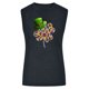 thumbnail image 4 of Camiseta sin mangas de primavera y otoño con cuello redondo suelto informal estampado para mujer Fridja  qr1568, 4 of 5