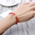 thumbnail image 6 of YIEMEEN Lucky Bead Tibetan Buddhist Bracelet Kabbalah Red Rope String Bracelets for Teen, 6 of 6