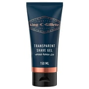 King C. Gillette Men's Transparent Shave Gel, 5 Ounces