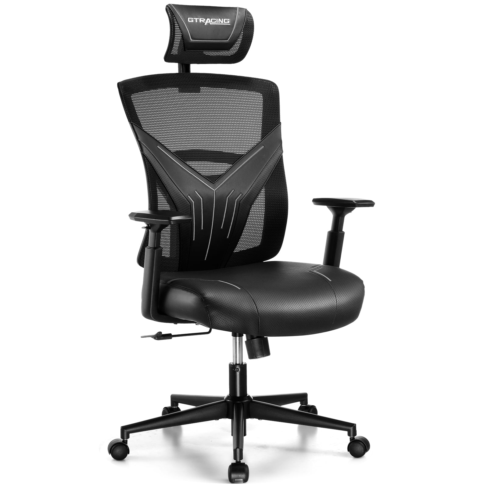 GTRACING Gaming Chair, Computer Chair with Mesh Back, Ergonomic Video