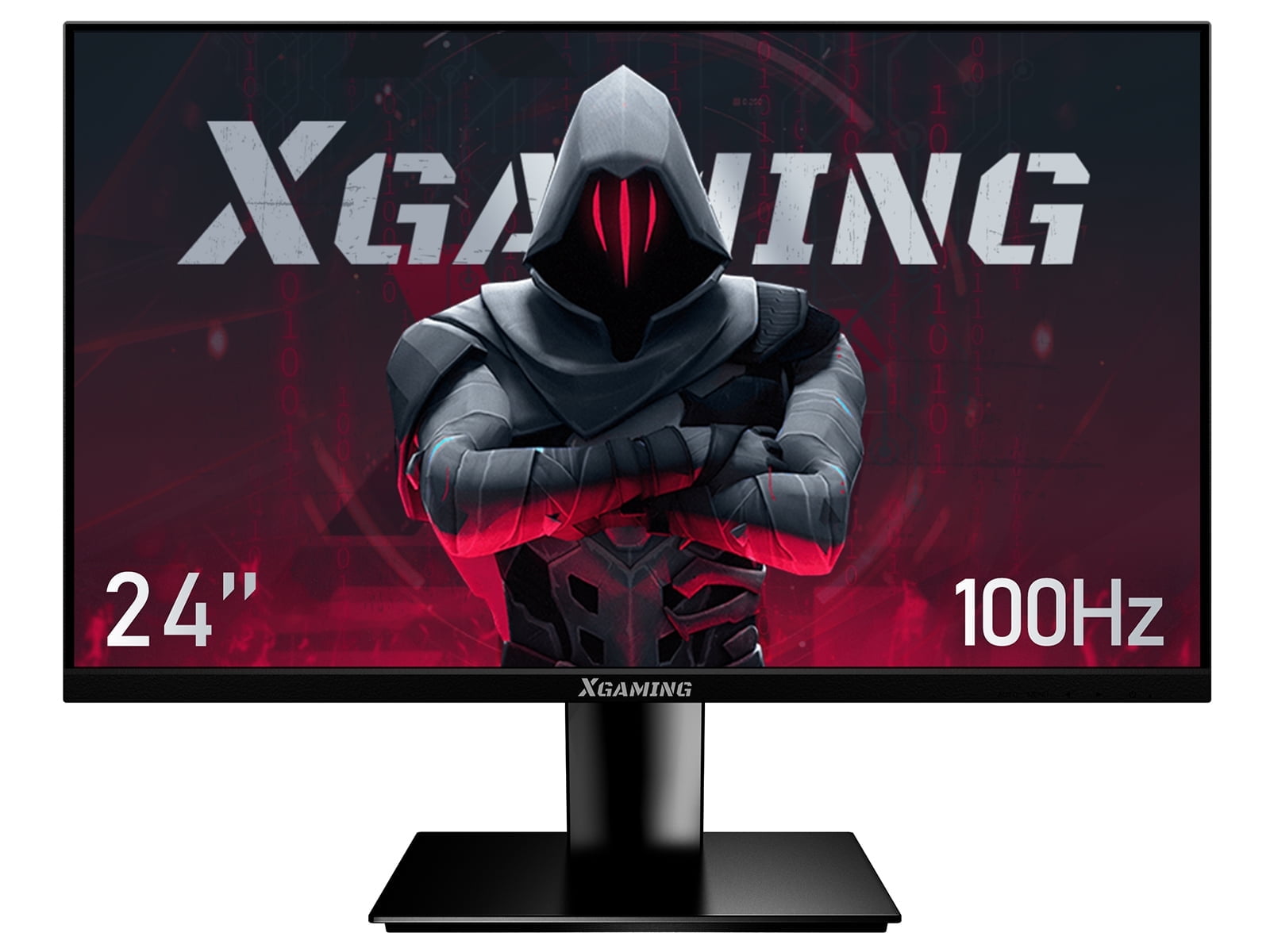 Xgaming Ultra-Thin 24inch 100Hz Gaming Monitor, FHD 1080p LED Monitor, 1920*1080p Monitor for Home Office, IPS HDR Computer Monitor HDMI Display with Low Blue Light, free sync, VESA Compatible