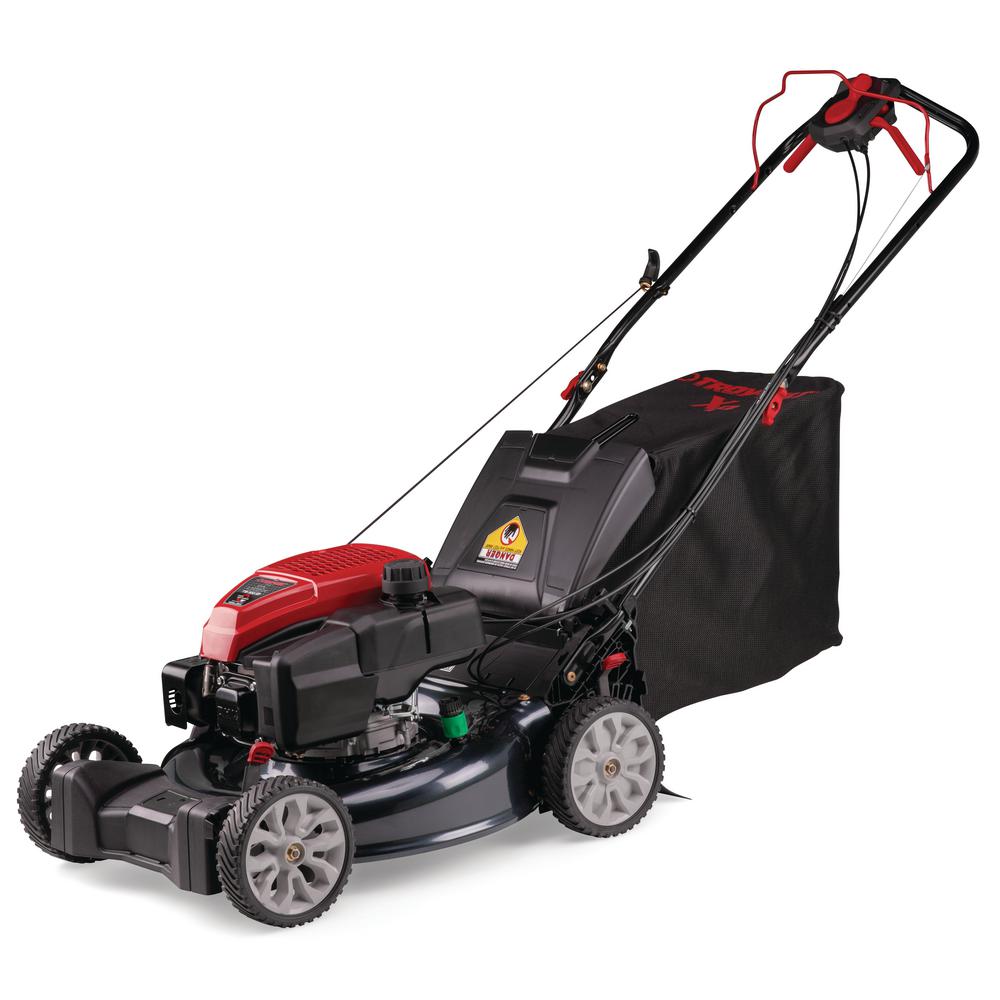 Troy-Bilt 300XP 21 in. 159 cc Gas Walk Behind Self Propelled Lawn Mower with Check Don't Change Oil, 3-in-1 TriAction Cutting System - image 2 of 5