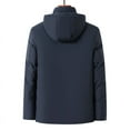 thumbnail image 6 of Men's Classic Casual Cotton and Fleece Jacket - Removable Hood, 6 of 8
