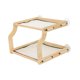 thumbnail image 3 of Hamaca para gatos de ventana, cama transpirable para gatos de interior, ideal para dormir y trepar, con marco de madera y fuertes ventosas para el, 3 of 9
