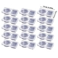 thumbnail image 2 of 20 Pack Reusable Snack Containers With Lids Double Compartment Snack Containers For Kids & Adults 2 Compartment Condiment Containers Dishwasher & Microwave For Portion Con, 2 of 2