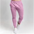 thumbnail image 3 of Mens Elastic Waistband Sweatpants With Drawstring Zipper Pockets Athletic Workout Track Pants Men Fall Winter Pants, 3 of 5