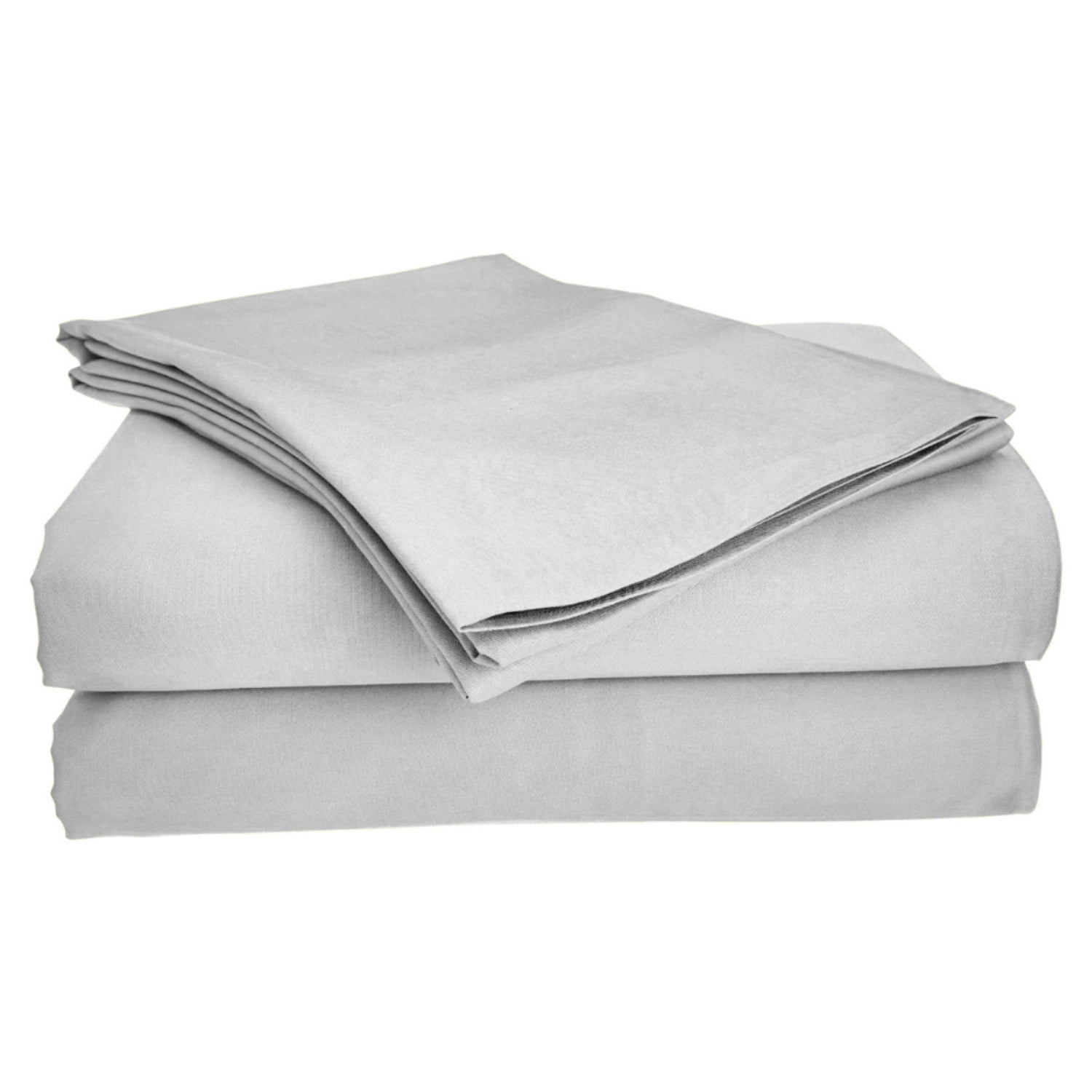 Nestin Luxury Rayon from Bamboo 4 Piece King Sheet Set, 250 Thread Count, Light Blue