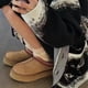 thumbnail image 2 of Botas de nieve cálidas de estilo étnico con suela gruesa y caña baja, zapatos de mujer de talla grande, 2 of 6